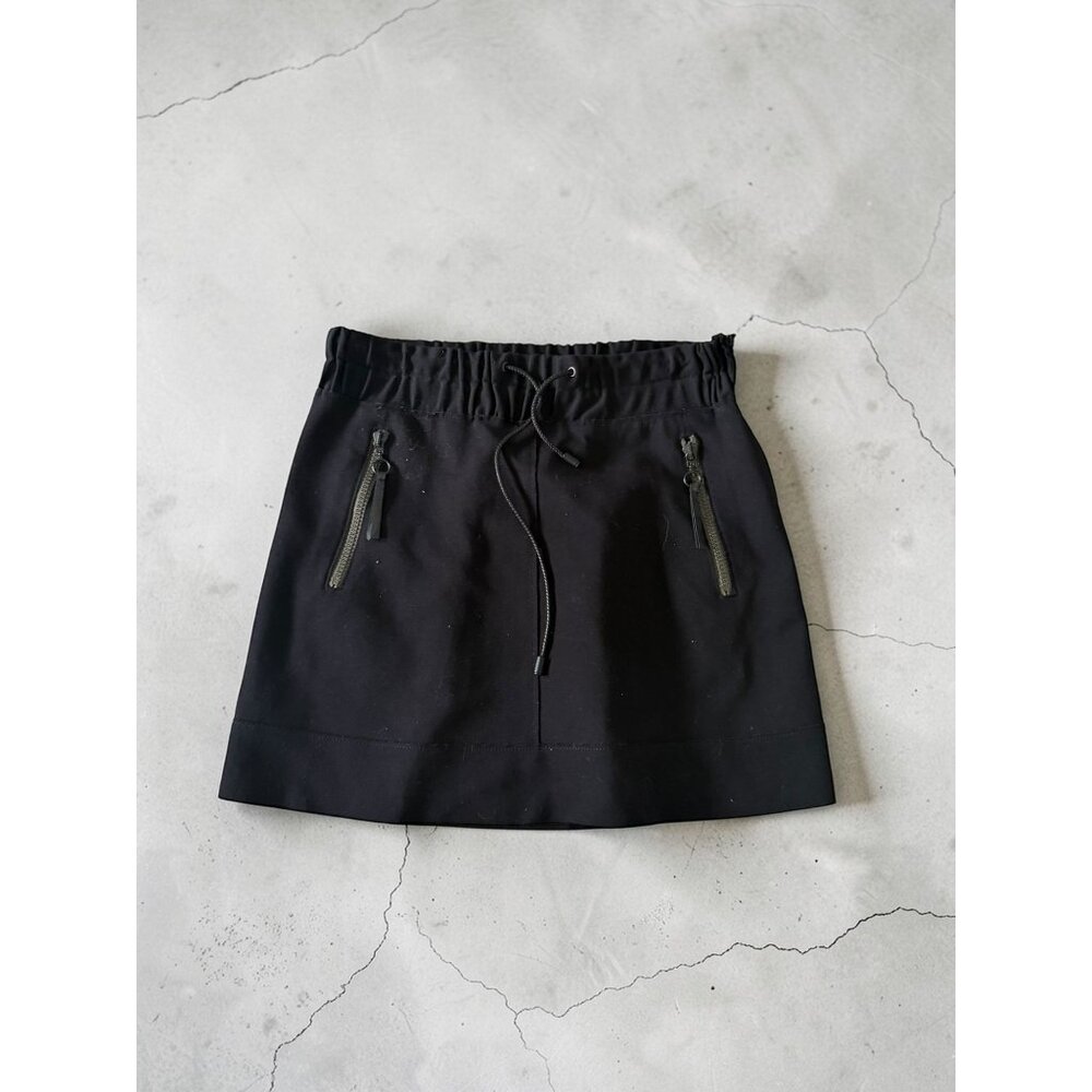 COSTUME NATIONAL Black Tech Skirt Size 38 / US 8